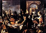 Mattia Preti The Banquet Of Baldassare painting